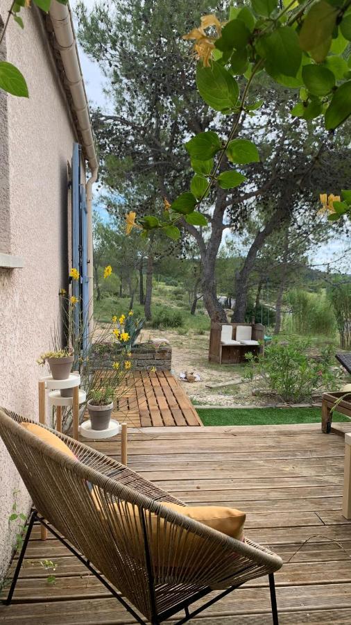 Villa En Bordure De Colline*Piscine*Clim*Netflix Les Matelles Екстер'єр фото