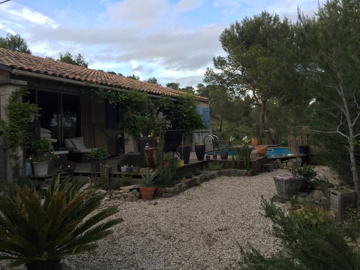 Villa En Bordure De Colline*Piscine*Clim*Netflix Les Matelles Екстер'єр фото