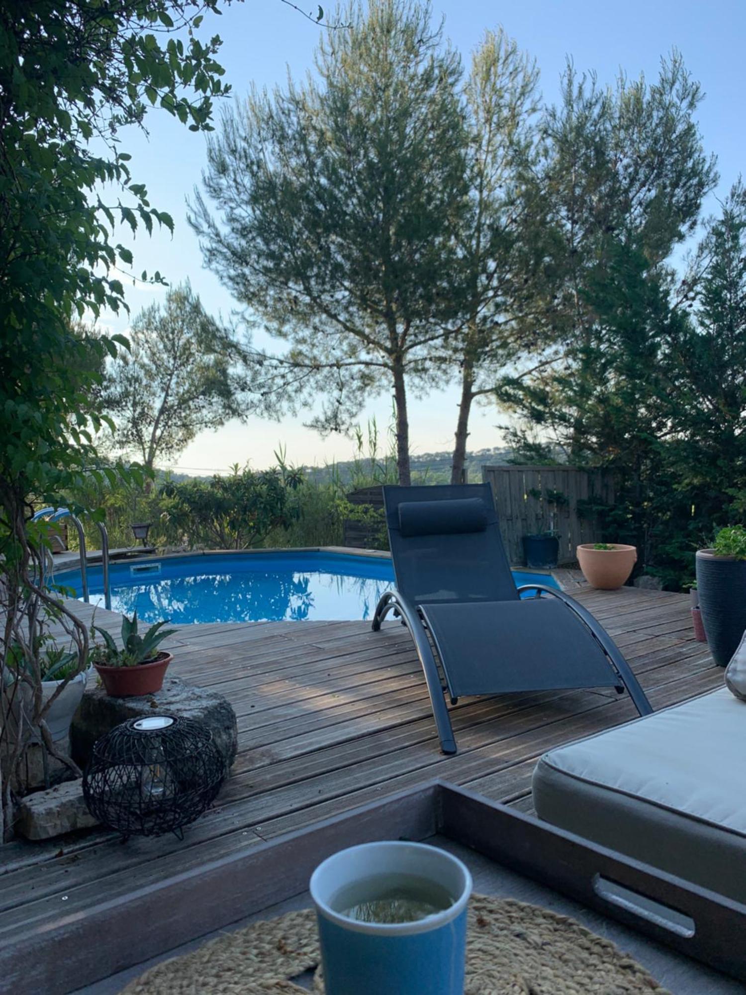 Villa En Bordure De Colline*Piscine*Clim*Netflix Les Matelles Екстер'єр фото